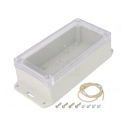 Carcasă Universală cu Lame de Fixare 105x145x60 mm | Electronic-mag.ro | Componente Electronice