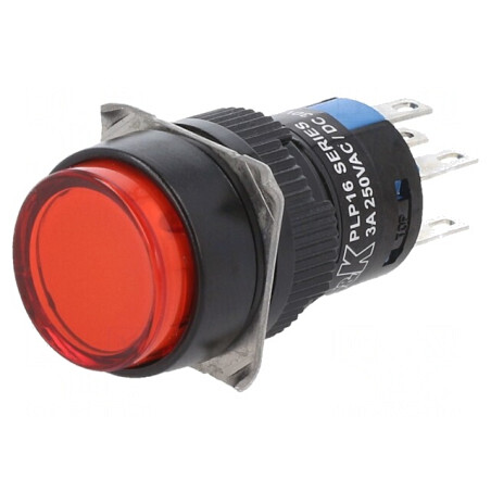 Comutator Apăsare ON-ON IP65 5A/250V | Electronic-mag.ro | Componente Electronice