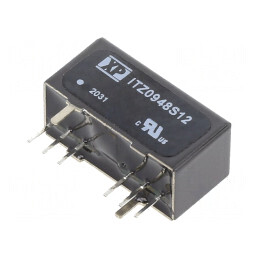 Convertor DC/DC 9W 18-75V la 12V 750mA SIP8 | Electronic-mag.ro | Componente Electronice