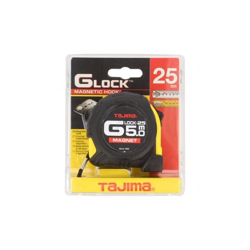 Ruletă de Măsură 5m 25mm Clasa II | Electronic-mag.ro | Componente Electronice