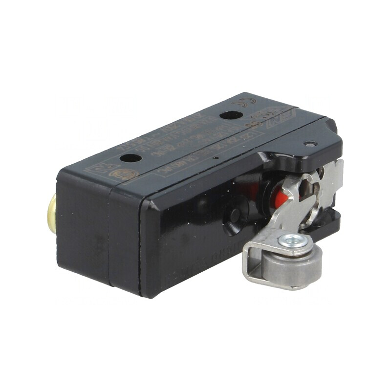 Microîntrerupător SNAP ACTION 20A/250VAC cu manetă și rolă