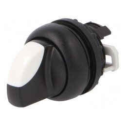 Comutator Rotativ 22mm Alb-Negru 4 Pozitii | Electronic-mag.ro | Componente Electronice