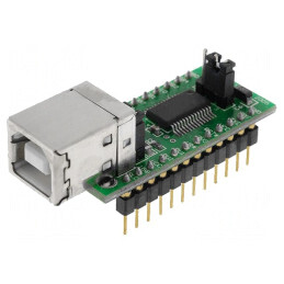 Modul USB FIFO UM245R DIP24 USB B 3.3-5.5V | Electronic-mag.ro | Componente Electronice