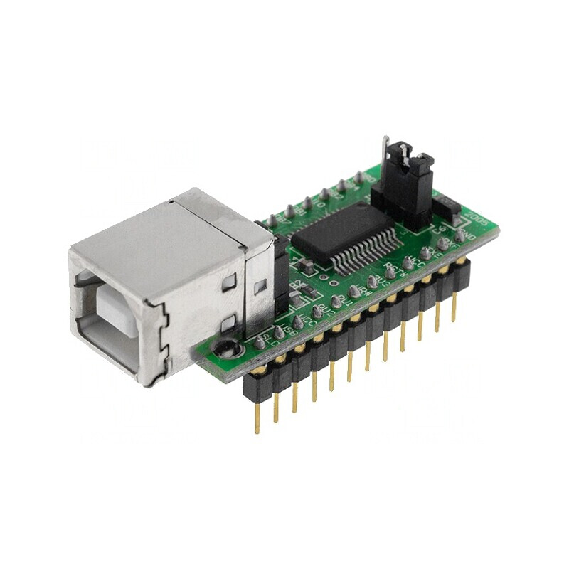 Modul USB FIFO UM245R DIP24 USB B 3.3-5.5V | Electronic-mag.ro | Componente Electronice