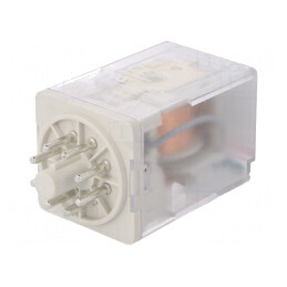 Releu Electromagnetic DPDT 24VDC 10A | Electronic-mag.ro | Componente Electronice
