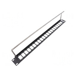Adaptor Montare Patch Panel Slim Rack 29mm CP30161 | Electronic-mag.ro | Componente Electronice