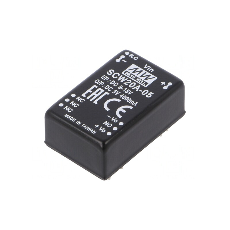 Convertor DC/DC 20W 9-18V la 5V 4A DIP24 | Electronic-mag.ro | Componente Electronice Convertor DC/DC 20W 9-18V la 5V 4A DIP24 | Electronic-mag.ro | Componente Electronice