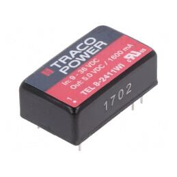 Convertor DC/DC 8W 9-36V la 5V 1600mA DIP16 | Electronic-mag.ro | Componente Electronice