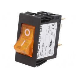 Întrerupător de Supracurent 240VAC 60VDC 15A DPST MCB | Electronic-mag.ro | Componente Electronice