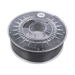Filament ASA 1.75mm Gri Închis 1kg | Electronic-mag.ro | Componente Electronice