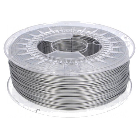 Filament PLA Argintiu 1.75mm 1kg | Electronic-mag.ro | Componente Electronice