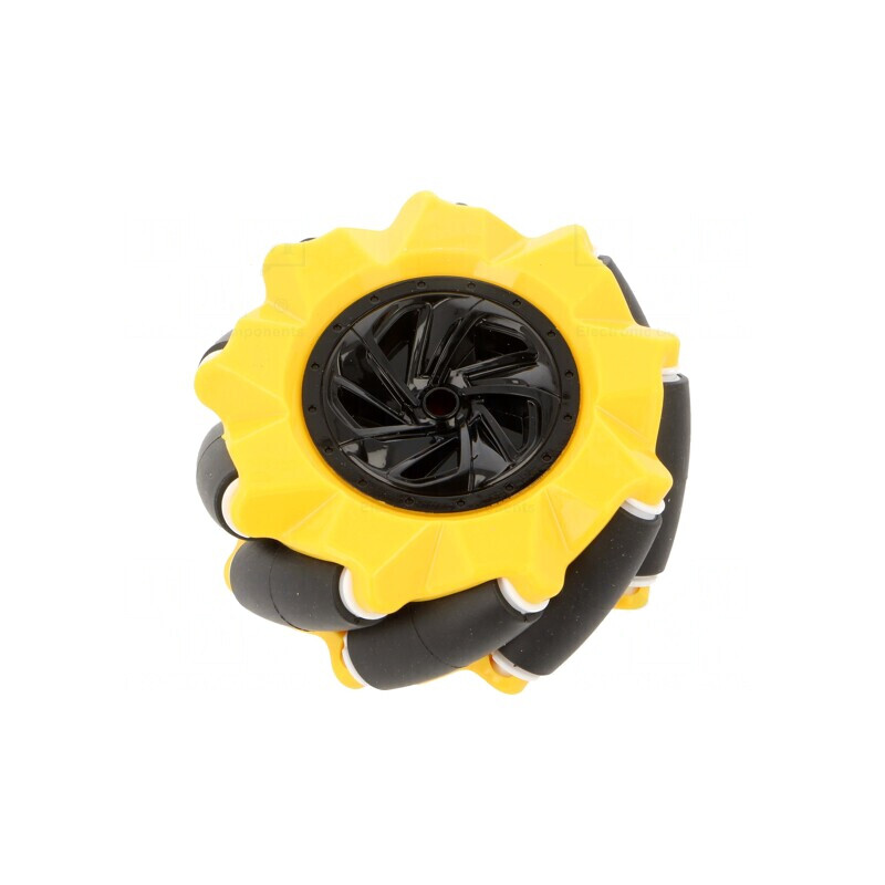Șurub Înșurubare 80mm Cu Acoperire Gumată Galben-Negru | Electronic-mag.ro | Componente Electronice