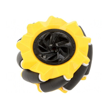 Șurub Înșurubare 80mm Cu Acoperire Gumată Galben-Negru | Electronic-mag.ro | Componente Electronice