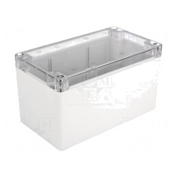 Carcasă Universală Policarbonat 90x160x90mm Gri Transparent | Electronic-mag.ro | Componente Electronice