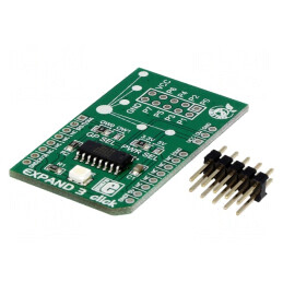 Expand 3 Click - Port Expander 1-Wire DS2408 Prototyping Board