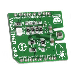 Weather Click - Senzor de Presiune, Umiditate și Temperatură | Electronic-mag.ro | Componente Electronice