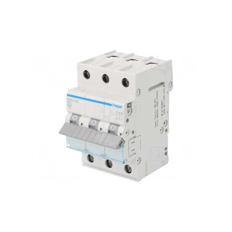 Întrerupător de supracurent 13A 3P 230/400V 6kA | Electronic-mag.ro | Componente Electronice