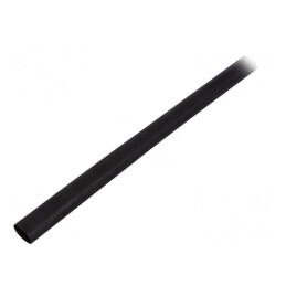 Manșon termocontractabil negru 12mm 3:1 | Electronic-mag.ro | Componente Electronice