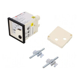 Ampermetru Panou AC True RMS 0-300A 600A Clasa 1.5 48x48mm | Electronic-mag.ro | Componente Electronice