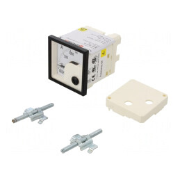 Ampermetru de Panou AC True RMS 0-1kA/2kA Clasa 1.5 48x48mm | Electronic-mag.ro | Componente Electronice