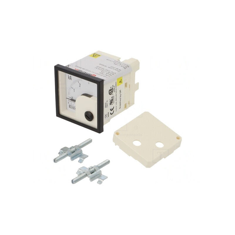 Ampermetru Panou True RMS 0-2.5/5kA Clasa 1.5 | Electronic-mag.ro | Componente Electronice Ampermetru Panou True RMS 0-2.5/5kA Clasa 1.5 | Electronic-mag.ro | Componente Electronice