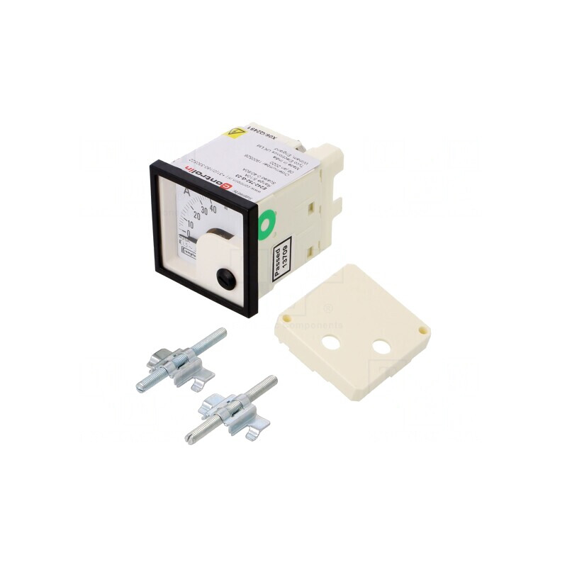 Ampermetru pe panou AC 0-40A/80A True RMS Clasa 1.5 | Electronic-mag.ro | Componente Electronice Ampermetru pe panou AC 0-40A/80A True RMS Clasa 1.5 | Electronic-mag.ro | Componente Electronice