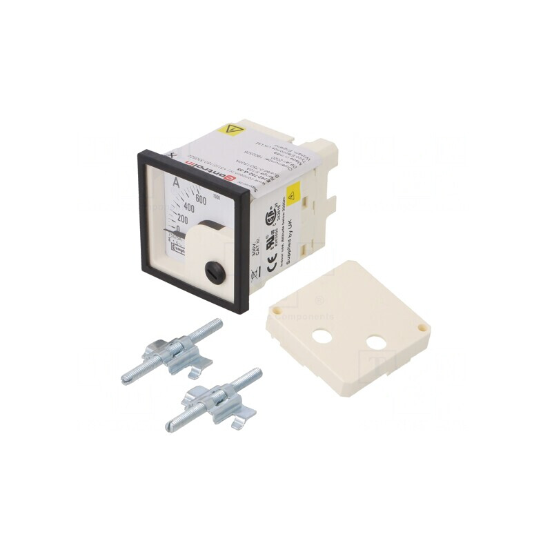 Ampermetru Panou AC 0-750A True RMS Clasa 1.5 | Electronic-mag.ro | Componente Electronice