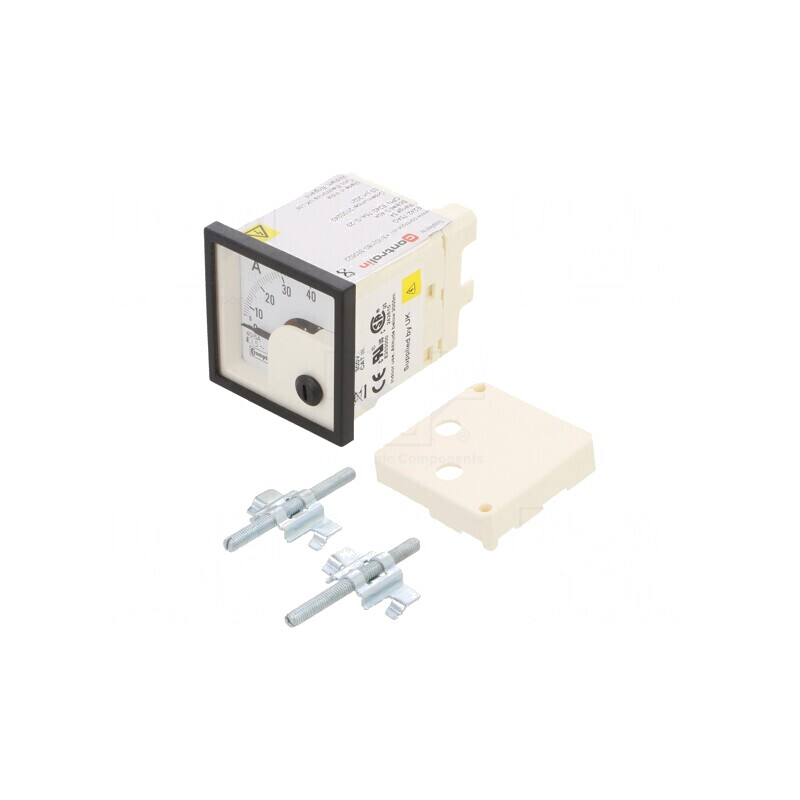 Ampermetru de Panou AC 0-40A True RMS Clasa 1.5 50-60Hz | Electronic-mag.ro | Componente Electronice