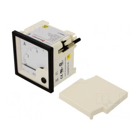 Ampermetru pe Panou AC 0-5A True RMS Clasa 1.5 50-60Hz | Electronic-mag.ro | Componente Electronice