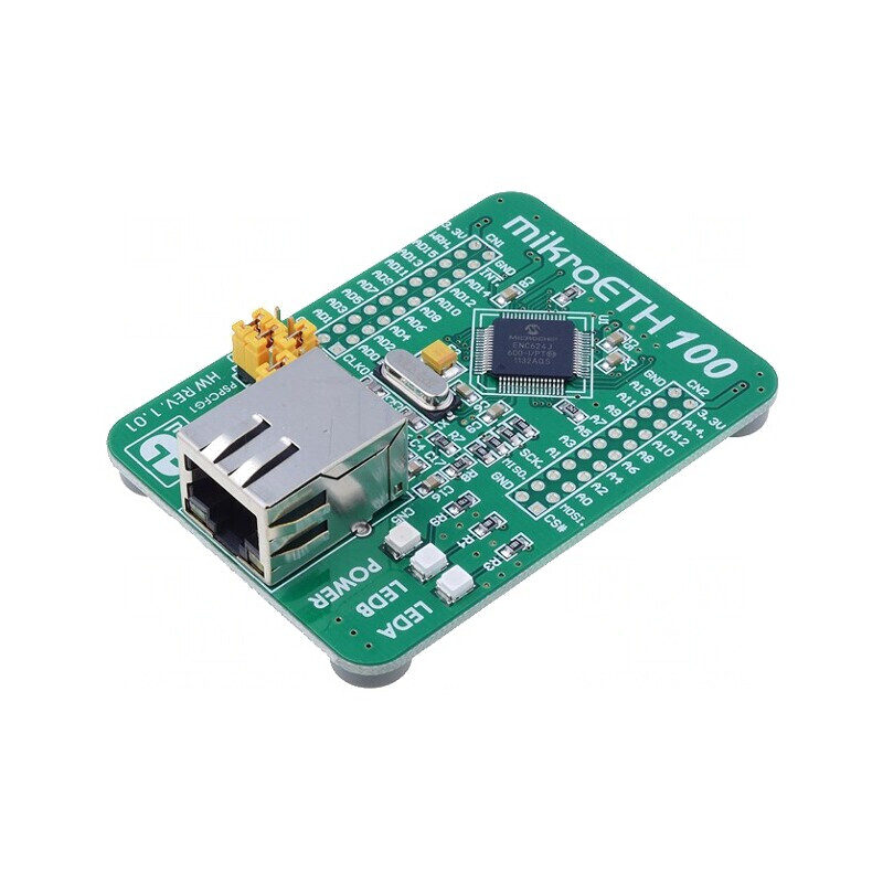 Placă de Expansiune RJ45 MIKROETH 100 BOARD | Electronic-mag.ro | Componente Electronice Placă de Expansiune RJ45 MIKROETH 100 BOARD | Electronic-mag.ro | Componente Electronice