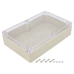 Carcasă universală ABS bej IP65 Ritec | Electronic-mag.ro | Componente Electronice