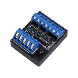 Amplificator LED în Carcasă 12-24VDC AMPBOX | Electronic-mag.ro | Componente Electronice