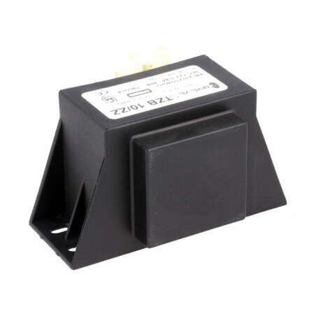 Transformator încapsulat 35VA 230V la 12V cu bandă cu cleme | Electronic-mag.ro | Componente Electronice