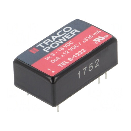 Convertor DC/DC 8W 9-18V la 12V/-12V DIP16 | Electronic-mag.ro | Componente Electronice