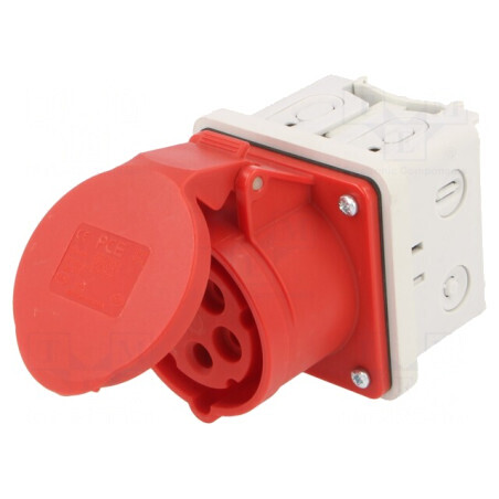 Conector AC Trifazat 16A 400VAC IP44 | Electronic-mag.ro | Componente Electronice