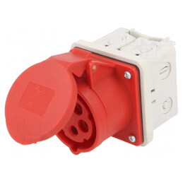 Conector AC Trifazat 16A 400VAC IP44 | Electronic-mag.ro | Componente Electronice