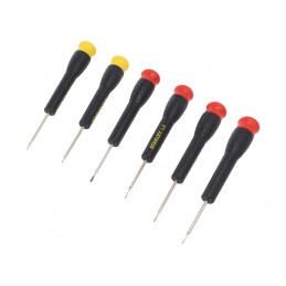 Kit Șurubelnițe Precizie Phillips și Plată cu Cutie Plastic | Electronic-mag.ro | Componente Electronice