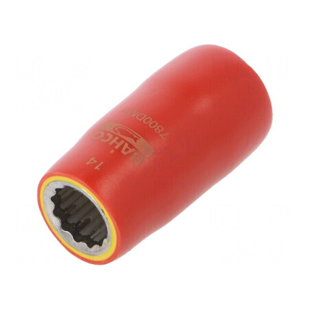 Cap de protecție tubular 1/2 oțel aliat 12-puncte izolat | Electronic-mag.ro | Componente Electronice