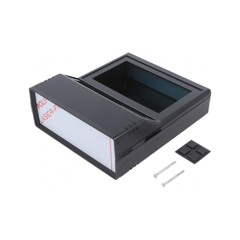 Carcasă Desktop Neagră ABS 154x173x61mm | Electronic-mag.ro | Componente Electronice