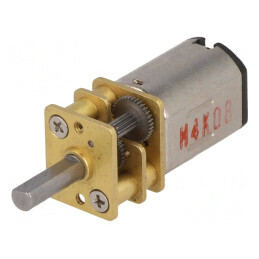 Motor DC cu Transmisie 6V 1,6A Ax D 100:1 | Electronic-mag.ro | Componente Electronice