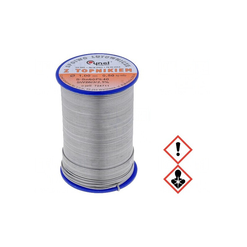Sârmă de lipit cu plumb 1mm 0,5kg 190°C | Electronic-mag.ro | Componente Electronice