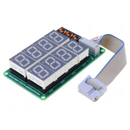 Placă de Expansiune IDC10 SPI cu Afișaj LED SERIAL7SEGDISPLAY2 | Electronic-mag.ro | Componente Electronice