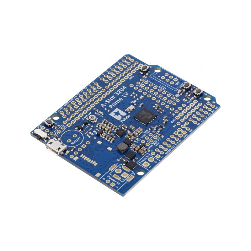 Placă de Dezvoltare A-Star 32U4 Prime USB B Micro ATMEGA32U4 2-16VDC PWM 7 LV SMT | Electronic-mag.ro | Componente Electronice Placă de Dezvoltare A-Star 32U4 Prime USB B Micro ATMEGA32U4 2-16VDC PWM 7 LV SMT | Electronic-mag.ro | Componente Electronice