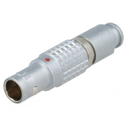 Conector Circular 0B Mufă Tată 6 PIN Lipire pe Cablu 2.5A | Electronic-mag.ro | Componente Electronice