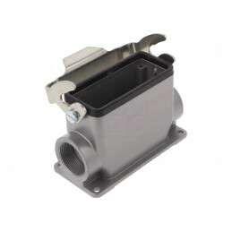 Carcasă pentru conectori HDC E16 cu clichet | Electronic-mag.ro | Componente Electronice