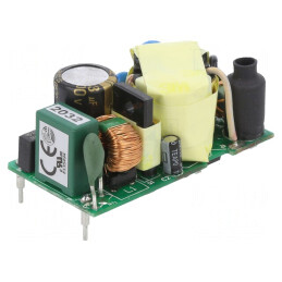 Convertor AC/DC 25W 90-264VAC 12VDC 2.1A 84% THT | Electronic-mag.ro | Componente Electronice