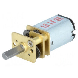 Motor DC 6V cu Transmisie 150:1 Micro Metal Gearmotor HP | Electronic-mag.ro | Componente Electronice