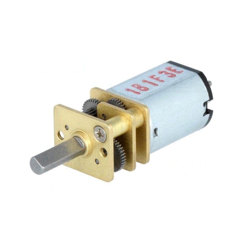 Motor DC 6V cu Transmisie 150:1 Micro Metal Gearmotor HP | Electronic-mag.ro | Componente Electronice