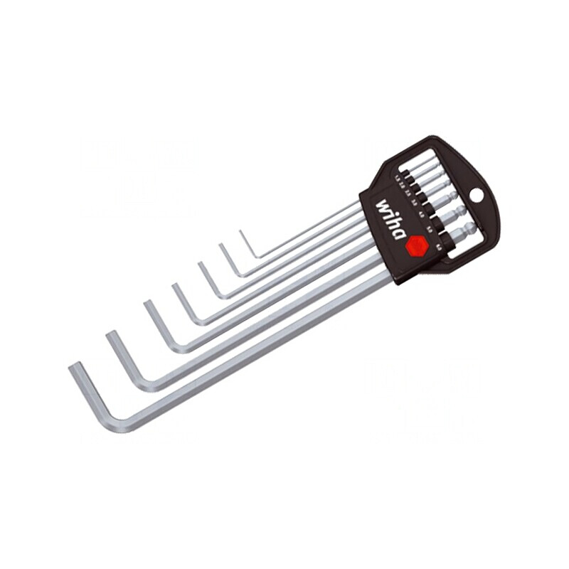 Set Chei Imbus Sferic Oțel Crom-Vanadiu 7 Buc. | Electronic-mag.ro | Componente Electronice