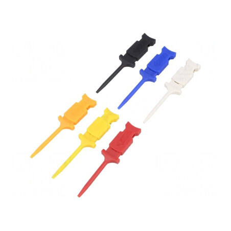 Clips de măsurare 1,27mm set 6 bucăți | Electronic-mag.ro | Componente Electronice
